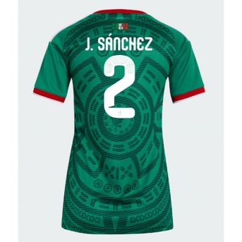 Billige Fotballdrakt Mexico Jorge Sanchez #2 Replika Hjemmedrakt Dame VM 2026 Kortermet